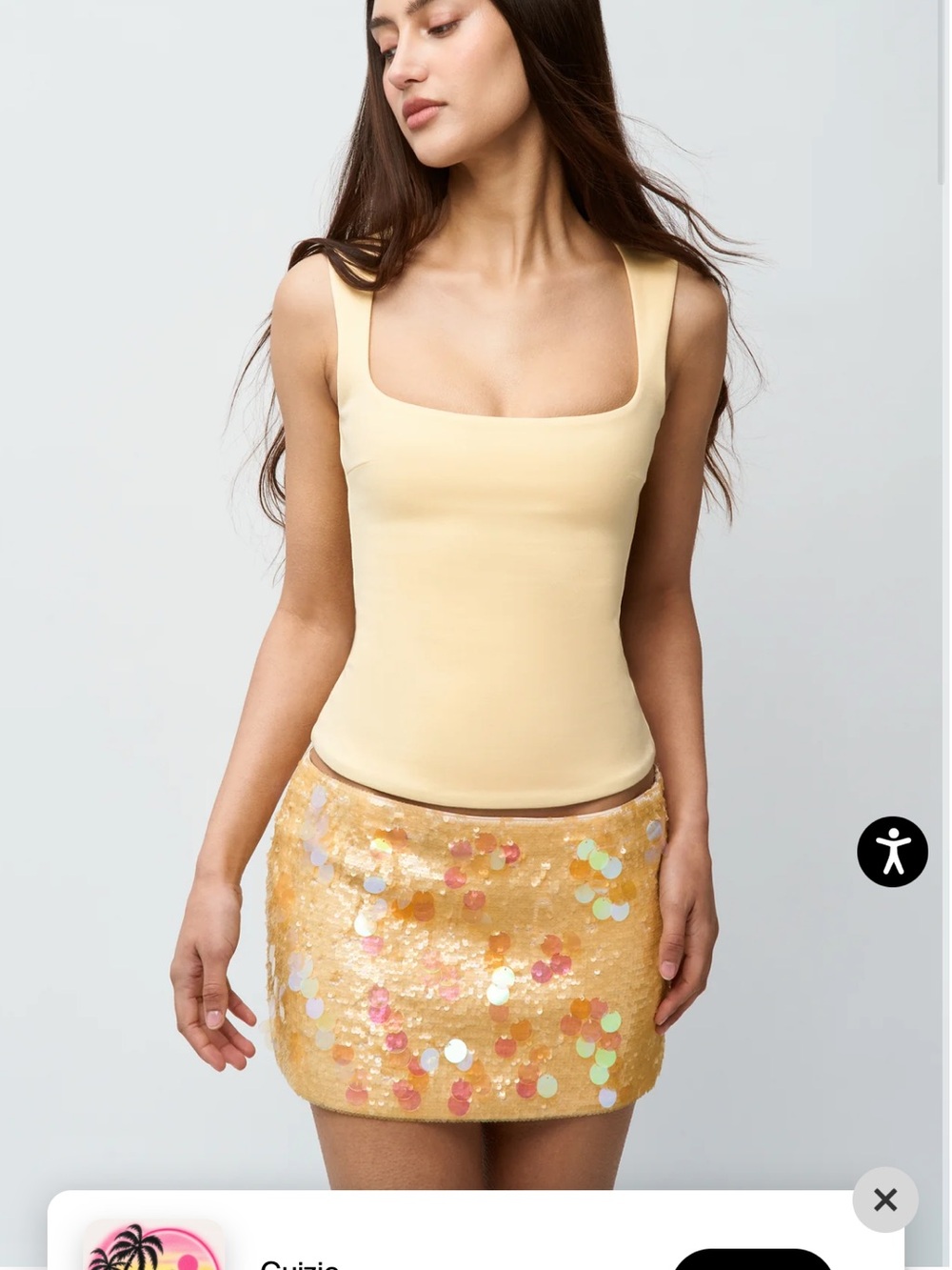 NWT Danielle Guizo Full Length Celestial Top